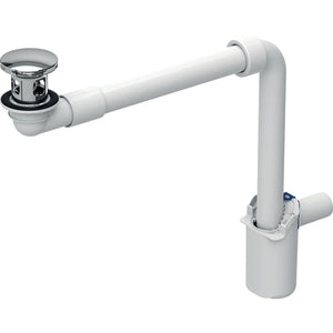 Geberit wastafelafvoer, push open: d=32mm, gl-chroom