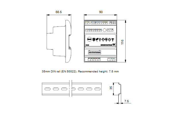 IO113 w/com. Module