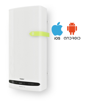 Tesy elektrische boiler BelliSlimo Cloud 50 liter