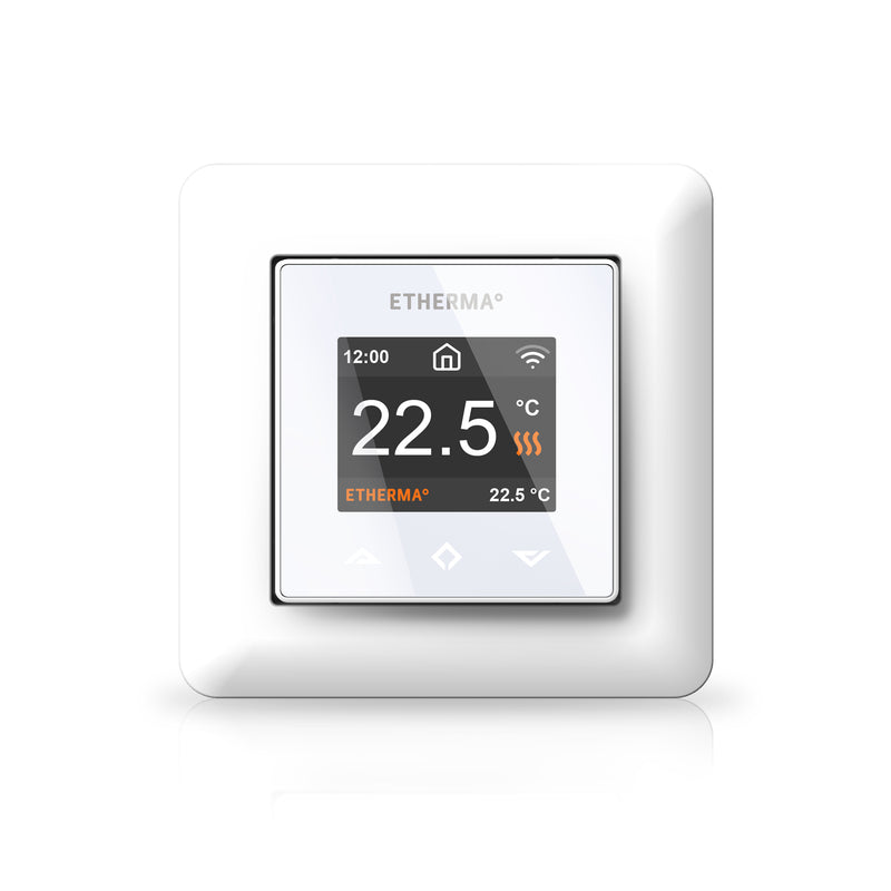 Wifi Thermostaat, app-bediening 5-40°C 16A Wit RAL9003
