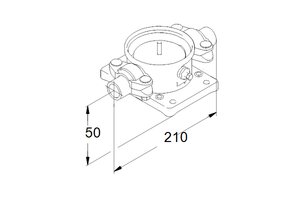 PJE koppeling 1 1/4" EPDM 80BAR TITAN
