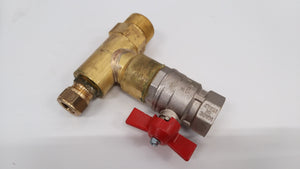 Installatiestuk 15 mm knelkoppeling