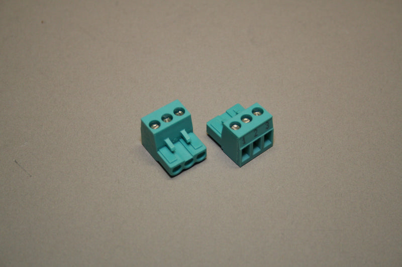 Aansluitklem turquoise