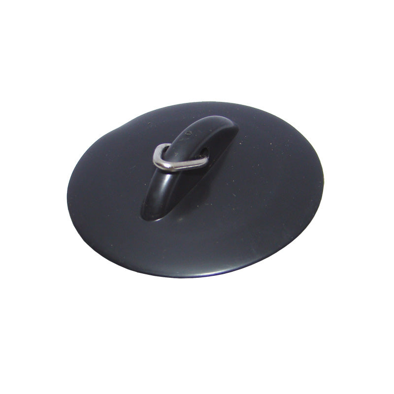 Plugstop universeel 45,5 mm Zwart Kst., m. triangel