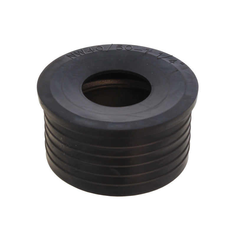HT Nippel 69x50 mm Zwart TPE, 75 mm pijp