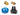Microflex KIT HP Aansluitset voor MQ12525CE