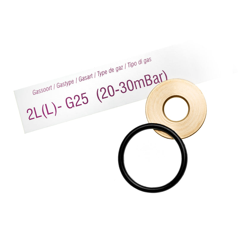 Aardgasset G25 (Gasdoseerring 780)