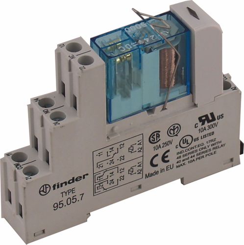 RELAIS + BASIS 8-P. 24V WISS.CONT.