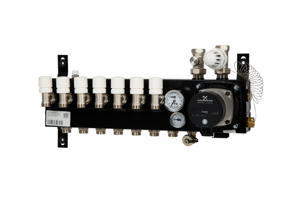 Slim verdeler Grundfos UPM3 A label 7-groeps e.c. 3/4"