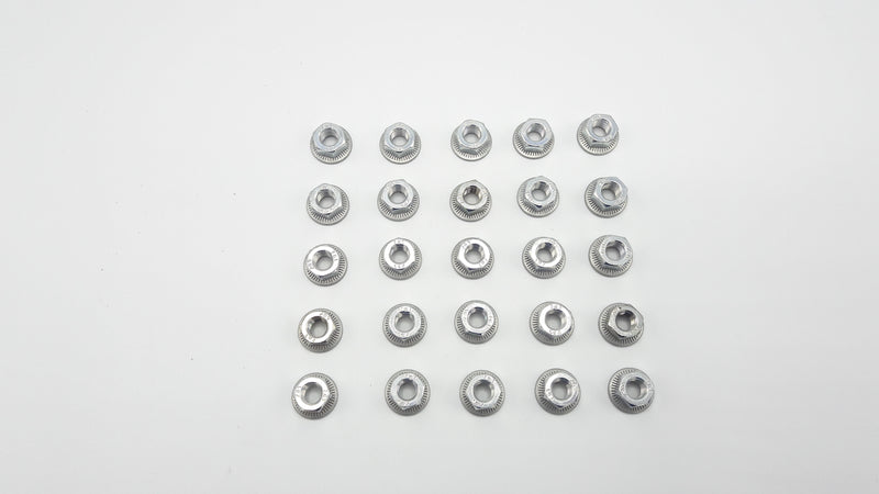 Moer zeskant M8 (25 stuks)