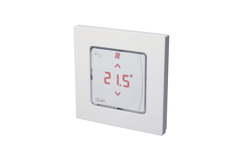 Icon2, 24V 2-draads thermostaat met display inbouw 80x80