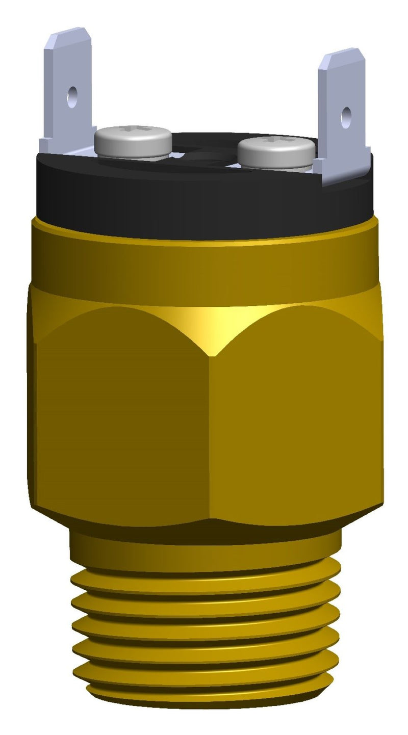 DUCO Drukschakelaar DKB 1/2" x 1/8" bui.  2x vl.st.  0,8 bar