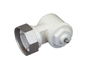 Hoekadapter, wit M 30x1,5/M 30x1,5