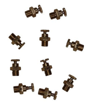 Reserve deel Ontluchtingsschroef1/8"BSP brass/bulk5PC