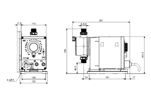 Doseerpomp DDE 6-10 B-PV/T/C-X-31U2U2FG