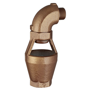 OVERLOOOPTRECHTER MET BOOG 1 1/4"M X 1 1/4"F
