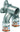 S-Press PLUS U-muurplaat 20-Rp1/2"FT-20