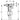 Geberit Impuls380 vlotterkraan, 3/8" en 1/2", nippel van messing