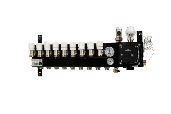 Slim verdeler Grundfos UPM3 A label 9-groeps e.c. 3/4"