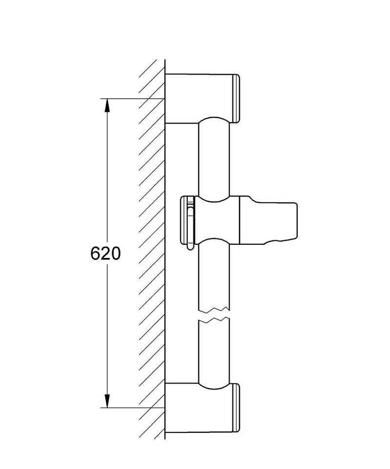 Relexa Glijstang, 600 mm