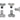 set a 5 x ontluchtingssleutels Klimax 1 + 2