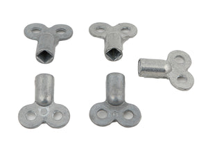 set a 5 x ontluchtingssleutels Klimax 1 + 2