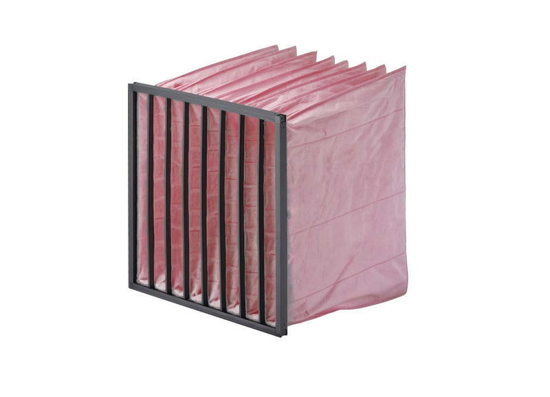 Zakkenfilter ISO ePM₁ 65% (F7) 287x592x500 mm. 4zk