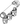 TECElogo-Push verwarmingsverdeler,standaard messing, 3 gr.,  16 x 3/4"