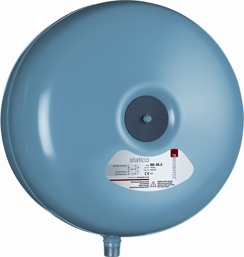 Statico SD 35.3, discusvorm, p0 = 1 bar