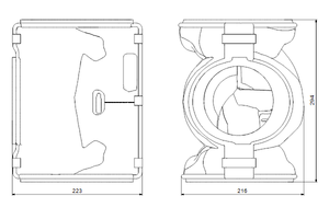 Isolatieset MAGNA3 DN50 280 AC