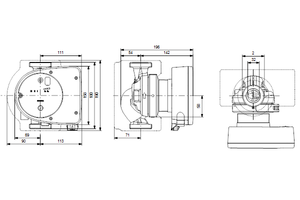Circulatiepomp MAGNA1 32-120 180 1x230V PN10