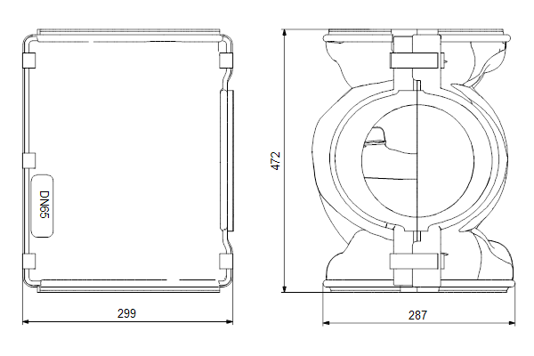 Isolatieset MAGNA3 DN100 AC