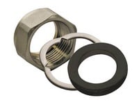 PLT GELE INOX GASFLEXIBEL - MOERSET 6/4" VOOR DN32