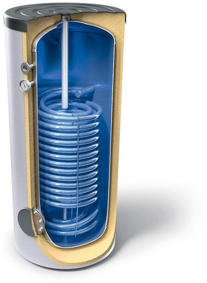 Tesy hoog capaciteit buffervat met wisselaar voor warmtepomp 200 liter