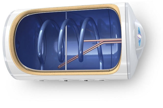 Tesy elektrische boiler met 1 wisselaar horizontaal indirect gestookt 80 liter