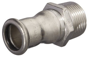 M-PRESS INOX  PUNTSTUK 15 x 1/2"M