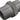 ZWARTE FITTING NIPPEL NR 280 1 1/4"MM