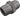 ZWARTE FITTING NIPPEL NR 280 1"MM
