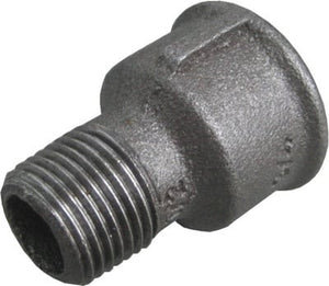 ZWARTE FITTING REDUCTIEMOF NR 246 1" x 1/2"MF