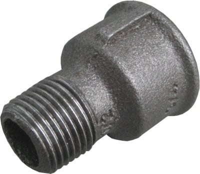 ZWARTE FITTING REDUCTIEMOF NR 246 1" x 3/4"MF