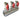 GEMONT. VERDELER 4/4"-4 x 3/4" EURO-CONE- ROOD