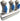 GEMONTEERDE VERDELER 4/4"- 9 AANSL. 16/2 -BLAUW