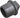 ZWARTE FITTING STOP NR 290 3/4"M