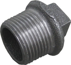ZWARTE FITTING STOP NR 290 3/4"M