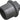 ZWARTE FITTING STOP NR 290 1 1/4"M