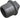 ZWARTE FITTING STOP NR 290 2"M