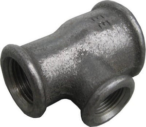 ZWARTE FITTING T STUK NR 130 1" x 1" x 3/4"FFF