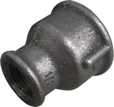 ZWARTE FITTING REDUCTIEMOF NR 240 3/4" x 3/8"FF