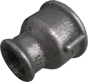 ZWARTE FITTING REDUCTIEMOF NR 240 1" x 1/2"FF
