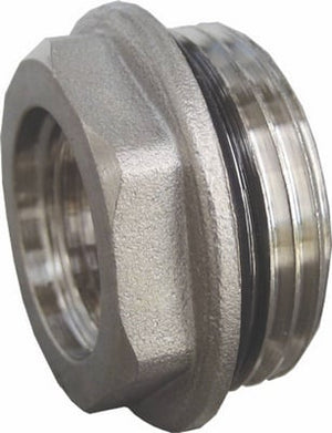 VERDELER MESSING VERNIKKELD - REDUCTIE 4/4"-3/4"